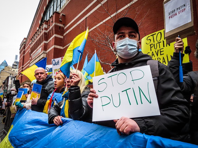 הפגנה נגד פוטין