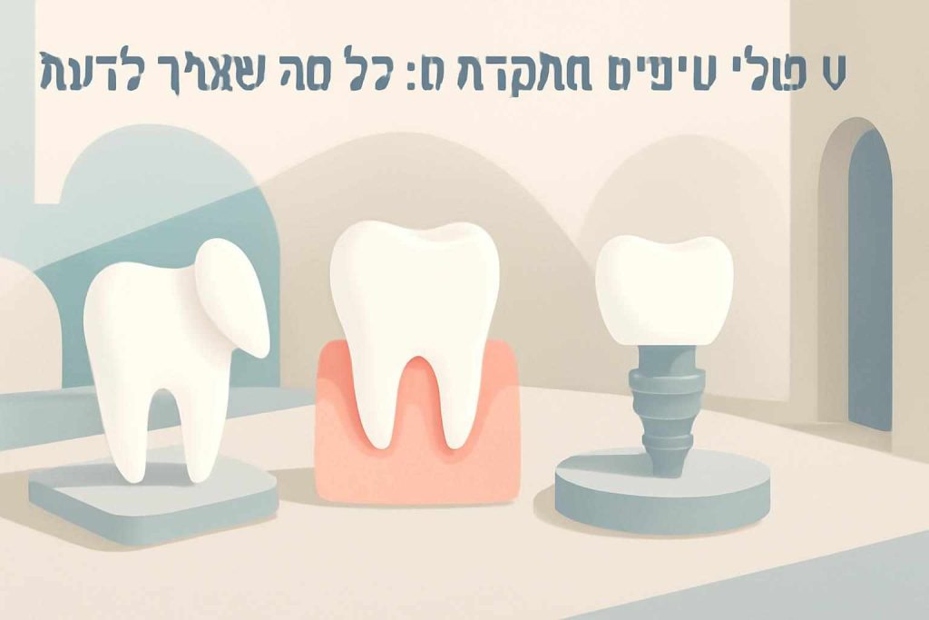 טיפולי שיניים מתקדמים: כל מה שצריך לדעת