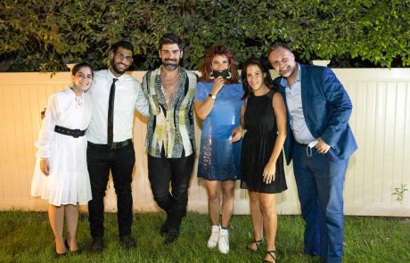 ג'ודי ניר־מוזס־שלום מארחת בביתה ברמת-גן חתונה של חייל בודד
