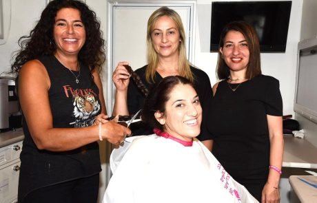 עוצמה של תרומה- עיריית רמת גן ו'זכרון מנחם' קיימו מבצע התרמת שיער