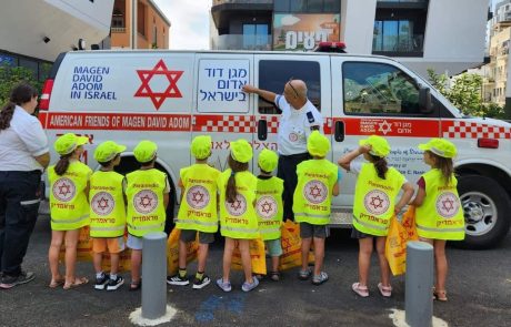 פראמדיקים צעירים ליום אחד