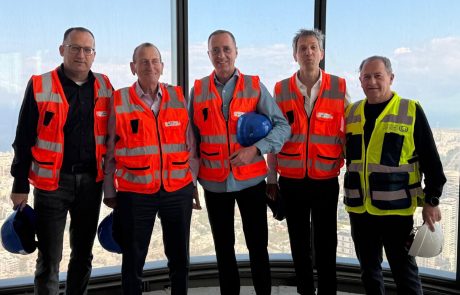 בין רמת גן לתל אביב: מגדל "ביונד" מתקרב להשלמה